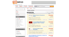 Desktop Screenshot of cursos.turiempleo.com